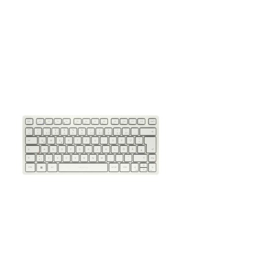 CHERRY KW 7100 MINI BT clavier Bluetooth QWERTZ Allemand Blanc