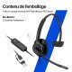 HP Poly Micro-casque filaire USB binaural Mission 425 Classic