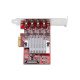 StarTech.com Carte PCIe USB-C 4 Ports, USB 3.2 10 Gbit/s, Carte d'Extension PCI Express USB-C, 4 Contrôleurs USB Indépendants, Carte PCIe USB Type-C, Windows/Linux/macOS, Conforme TAA StarTech.com Carte PCIe USB-C 4 Ports, USB 3.2 10 Gbit/s, Carte d'Extension PCI Express USB-C, 4 Contrôleurs USB Indépendants, Carte PCIe USB Type-C, Windows/Linux/macOS, Conforme TAA