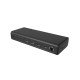 ICY BOX IB-DK7401-CU31 Avec fil USB 3.2 Gen 2 (3.1 Gen 2) Type-C Noir
