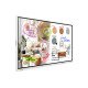 Samsung WM75FX Écran plat de signalisation numérique 190,5 cm (75") LED Wifi 450 cd/m² 4K Ultra HD Gris, Blanc Écran tactile Tizen 12/7