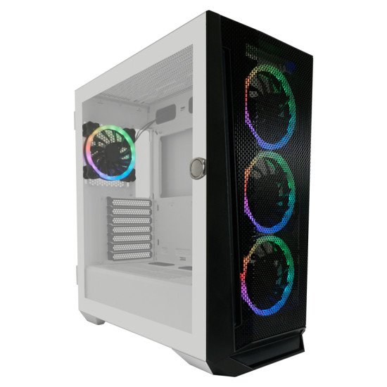 LC-Power Holo-1_X Midi Tower Blanc LC-Power Holo-1_X Midi Tower Blanc