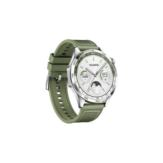 Huawei WATCH GT 4 3,63 cm (1.43") AMOLED 46 mm Numérique 466 x 466 pixels Acier inoxydable Wifi GPS (satellite)