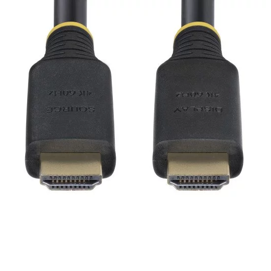 StarTech.com Câble HDMI Haut Débit Actif de 10m, 4K 60Hz/1440p 144Hz, HDR10/HDCP 2.2/ARC, 18Gbps, Cordon HDMI, UHD HDMI 2.0 pour TV/Moniteur/Écran, Gaine TPE StarTech.com Câble HDMI Haut Débit Actif de 10m, 4K 60Hz/1440p 144Hz, HDR10/HDCP 2.2/ARC, 18Gbps, Cordon HDMI, UHD HDMI 2.0 pour TV/Moniteur/Écran, Gaine TPE