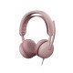Logitech 981-001616 casque Avec fil Arceau Appels/Musique USB Type-C / USB Type-A Rose