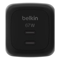 Belkin WCH020kqBK Universel Noir Secteur Charge rapide Intérieure