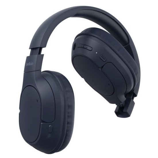 Belkin AUD009HQBL écouteur/casque Écouteurs Sans fil Arceau Appels/Musique USB Type-C Bluetooth Bleu Belkin AUD009HQBL écouteur/casque Écouteurs Sans fil Arceau Appels/Musique USB Type-C Bluetooth Bleu