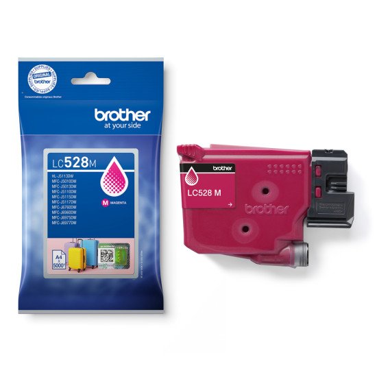 Brother LC528M cartouche d'encre 1 pièce(s) Original Magenta