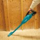 Makita DCL282FZ aspirateur balai et balai électrique Aspirateur-balai 2 en 1 Batterie Sec Tissu Sans sac 0,33 L 60 W Noir, Turquoise