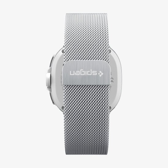 Spigen Metal Fit Bande Argent Acier