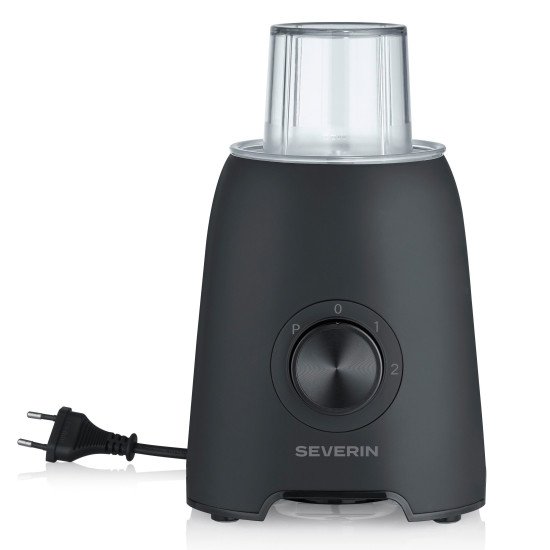 Severin SM 3724 blender 1,5 L Mélangeur de table 600 W Noir, Transparent