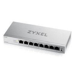 Zyxel GS1200-8HPV3 Géré L2 Gigabit Ethernet (10/100/1000) Connexion Ethernet POE Bureau Gris