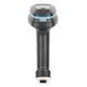Manhattan Scanner code-barres 2D sans fil, profondeur de lecture 250 mm, portée effective jusqu'à 80 m (ligne de vue), lumière ambiante max. 100 000 lux, noir, câble de charge USB-A vers USB-C (1 m) inclus, garantie 3 ans