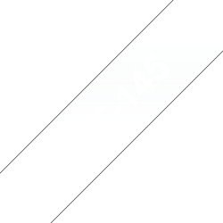 Brother TZE-145 ruban d'étiquette Blanc sur transparent