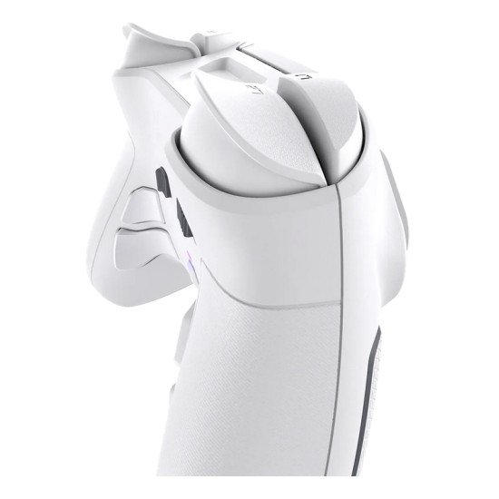 Turtle Beach Victrix Pro BFG Reloaded Blanc PlayStation Manette de gaming modulaire sans fil w/Bluetooth, module Fightpad et effet Hall pour PlayStation 5, PlayStation 4 et PC