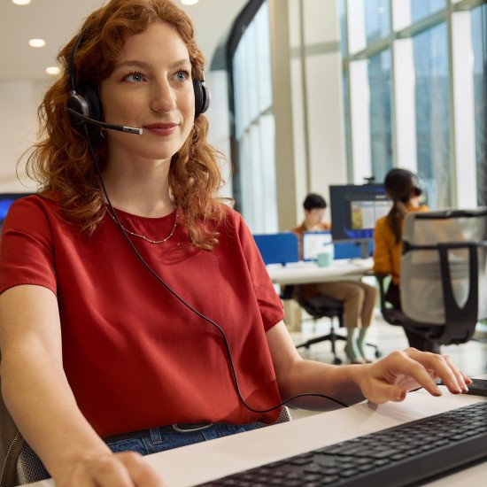 HP Poly Micro-casque filaire USB binaural Mission 625