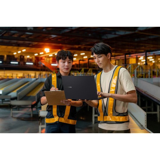 ASUS ExpertBook B5 B5605CCA-MB0015X Intel Core Ultra 7 255H Ordinateur portable 40,6 cm (16") WUXGA 16 Go DDR5-SDRAM 512 Go SSD Wi-Fi 7 (802.11be) Windows 11 Pro US International Noir, Gris