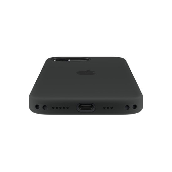 Apple Coque en silicone avec MagSafe pour iPhone 17e - Noir