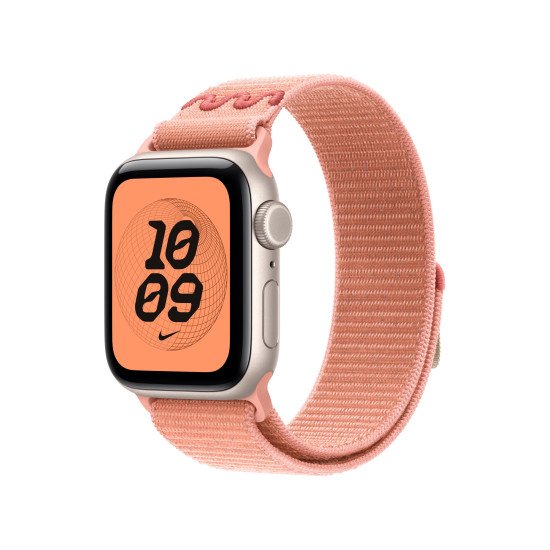 Apple Nike Sport Loop Bande Rose Nylon, Polyester recyclé, Spandex Apple Nike Sport Loop Bande Rose Nylon, Polyester recyclé, Spandex