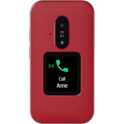 Doro Leva E30 7,11 cm (2.8") 142,7 g Rouge, Blanc Téléphone numérique