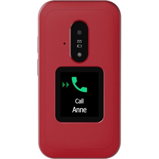 Doro Leva E30 7,11 cm (2.8") 142,7 g Rouge, Blanc Téléphone numérique