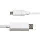 StarTech.com Câble USB-C vers DisplayPort 1.2 de 2m 4K 60Hz, Câble Adaptateur Bidirectionnel DP vers USB-C / USB-C vers DP Réversible, Compatible Thunderbolt, Blanc StarTech.com Câble USB-C vers DisplayPort 1.2 de 2m 4K 60Hz, Câble Adaptateur Bidirectionnel DP vers USB-C / USB-C vers DP Réversible, Compatible Thunderbolt, Blanc