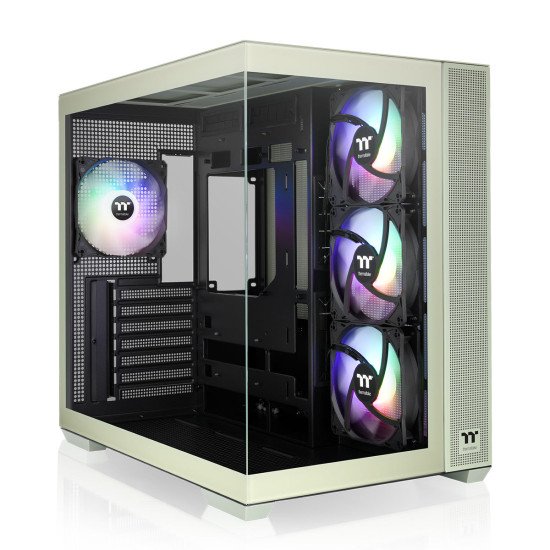 Thermaltake View 380 TG ARGB Matcha Green Midi Tower Vert Thermaltake View 380 TG ARGB Matcha Green Midi Tower Vert