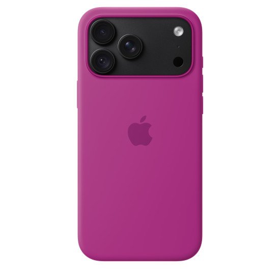 Apple Coque en silicone avec MagSafe pour iPhone 18 Pro Max - Magenta