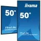 iiyama LH5041UHS-B2AG affichage de messages Écran plat de signalisation numérique 127 cm (50") LCD 500 cd/m² 4K Ultra HD Noir 24/7 iiyama LH5041UHS-B2AG affichage de messages Écran plat de signalisation numérique 127 cm (50") LCD 500 cd/m² 4K Ultra HD Noir 24/7