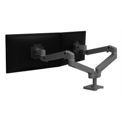 Ergotron LX Series 45-686-293 support d'écran plat pour bureau 68,6 cm (27") Gris foncé