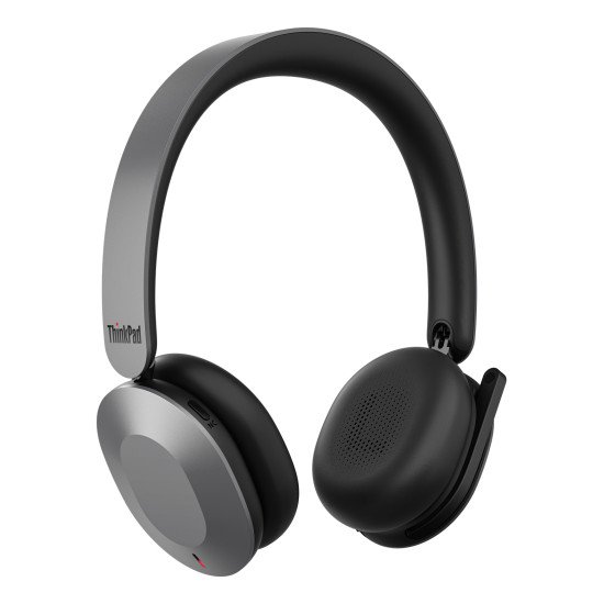 Lenovo 4XD1T60925 casque Sans fil Arceau Bureau/Centre d'appels USB Type-C Bluetooth Gris
