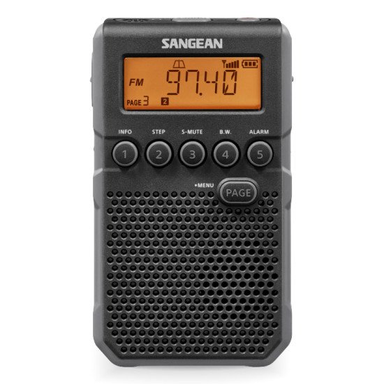 Sangean DT-800 Portable Numérique Bleu, Blanc Sangean DT-800 Portable Numérique Bleu, Blanc