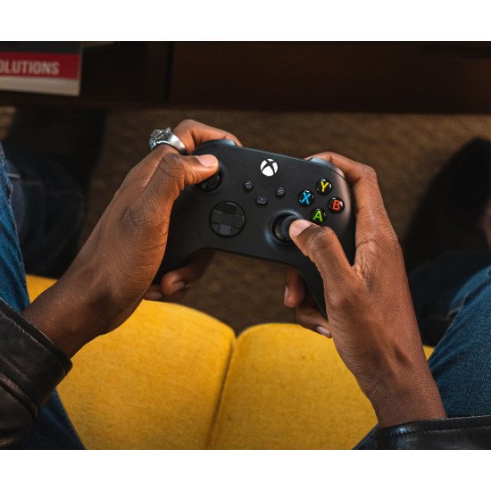 Microsoft Xbox Wireless Controller Noir Bluetooth Manette de jeu Analogique/Numérique Android, PC, Xbox One, Xbox One S, Xbox One X, Xbox Series S, Xbox Series X, iOS