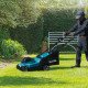 Makita LM003GZ tondeuse à gazon Tondeuse à gazon poussée Batterie Noir, Bleu