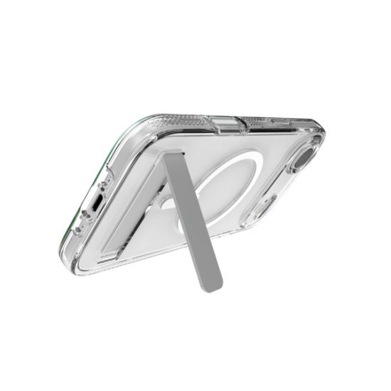 ZAGG Crystal Palace Snap Kickstand (Button Cover) coque de protection pour téléphones portables 16 cm (6.3") Housse Transparent ZAGG Crystal Palace Snap Kickstand (Button Cover) coque de protection pour téléphones portables 16 cm (6.3") Housse Transparent