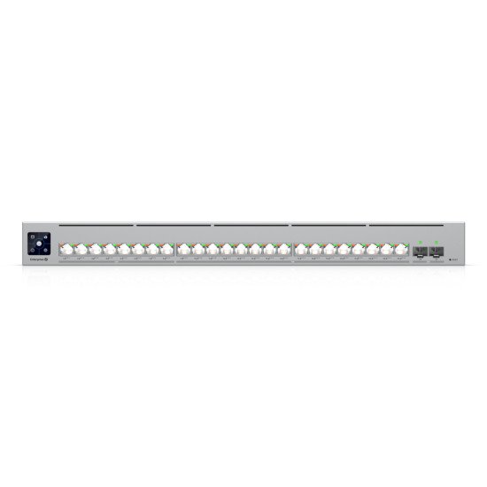 Ubiquiti UniFi ECS-24-POE commutateur réseau Géré L2/L3 10G Ethernet (100/1000/10000) Connexion Ethernet POE 1U Gris Ubiquiti UniFi ECS-24-POE commutateur réseau Géré L2/L3 10G Ethernet (100/1000/10000) Connexion Ethernet POE 1U Gris