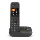 Gigaset C575A Téléphone analog/dect Identification de l'appelant Noir