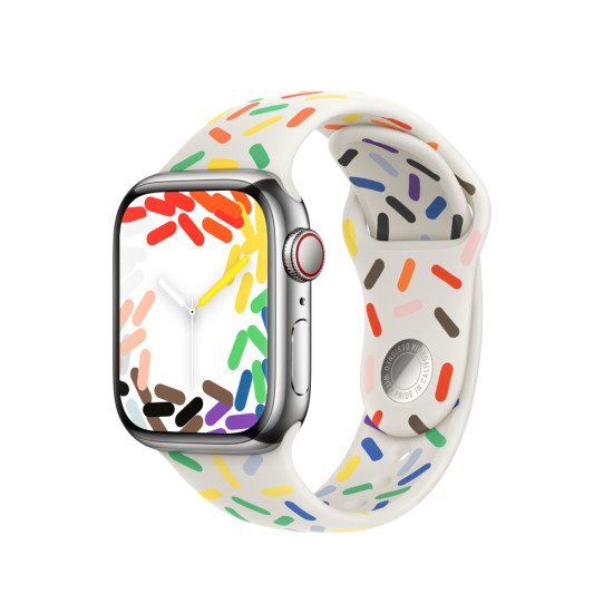 Apple MUQ23ZM/A accessoire intelligent à porter sur soi Bande Multicolore Fluoroélastomère