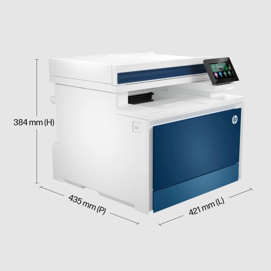 HP Imprimante multifonction Color LaserJet Pro 4302dw, Couleur, Imprimante pour Petites/moyennes entreprises, Impression, copie, numérisation, Sans fil; Imprimer depuis un téléphone ou une tablette; Chargeur automatique de documents