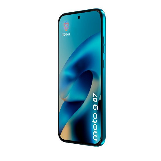 Motorola moto g87 17,2 cm (6.78") Double SIM hybride Android 16.0 5G USB Type-C 8 Go 256 Go 5200 mAh Bleu