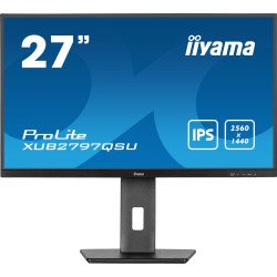 iiyama ProLite XUB2797QSU-B2 écran PC 68,6 cm (27") 2560 x 1440 pixels 4K Ultra HD LED Noir