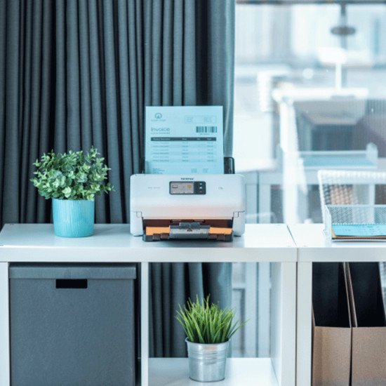 Brother ADS-4550W Scanner ADF 600 x 600 DPI Noir, Blanc