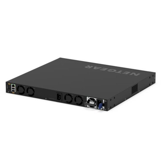 NETGEAR GSM4328-100AJS Géré L3 Gigabit Ethernet (10/100/1000) Connexion Ethernet POE 1U Noir