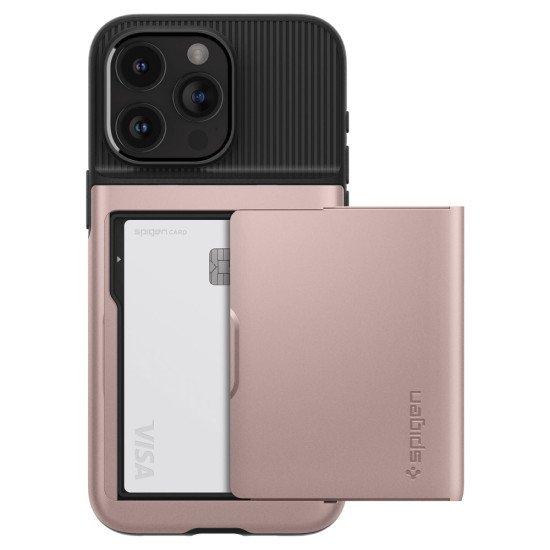 Spigen ACS06590 coque de protection pour téléphones portables 17 cm (6.7") Housse Or rose