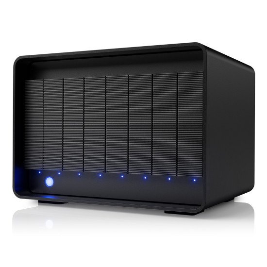 LaCie 8big Pro5 boîtier de disques 256 To Bureau Noir