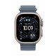 Apple Watch Ultra 3 OLED 49 mm Numérique 422 x 514 pixels Écran tactile 5G Titane Wifi GPS (satellite)