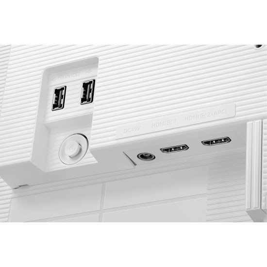 Samsung M5 M50F écran PC 68,6 cm (27") 1920 x 1080 pixels Full HD LCD Blanc