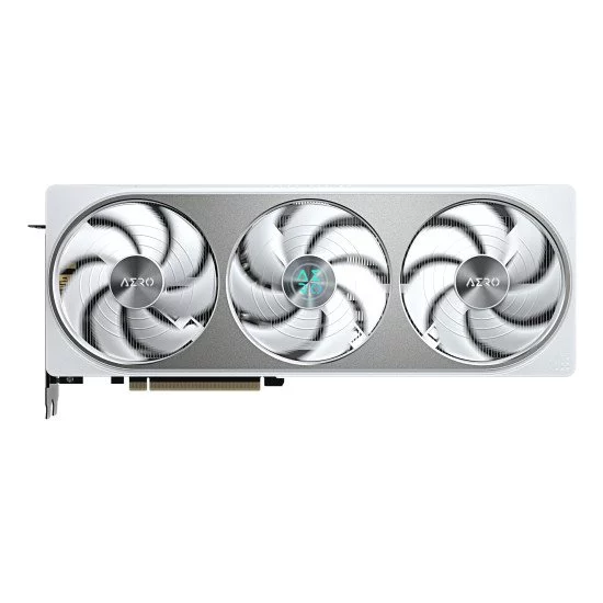 GIGABYTE GeForce RTX 5070 AERO OC 12G Carte Graphique - 12 Go GDDR7, 192 bits, PCI-E 5.0, 2625 MHz Core Clock, 3 x DP 2.1a, 1 x HDMI 2.1b, NVIDIA DLSS 4, GV-N5070AERO OC-12GD