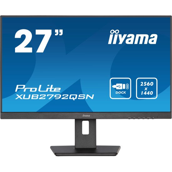 iiyama ProLite 68,6 cm (27") 2560 x 1440 pixels Wide Quad HD LED Noir