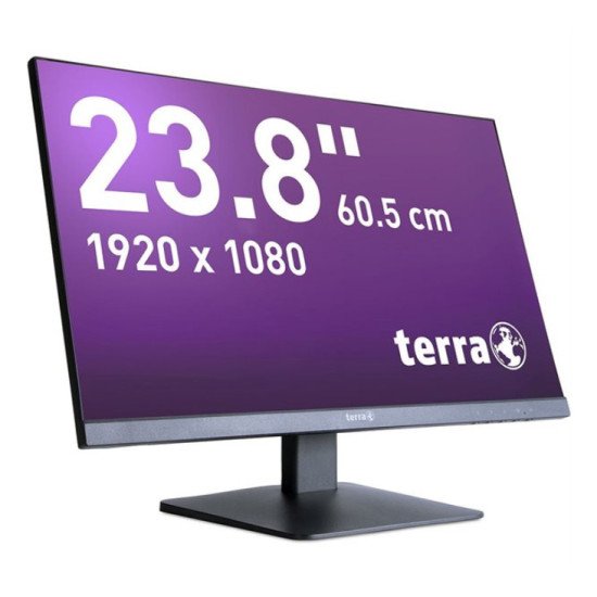 TERRA 3030261 écran PC 60,5 cm (23.8") 1920 x 1080 pixels Full HD LCD Noir